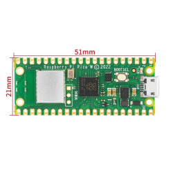 Raspberry Pi Pico W with RP2040 Chip Built-in WIFI  Bluetooth